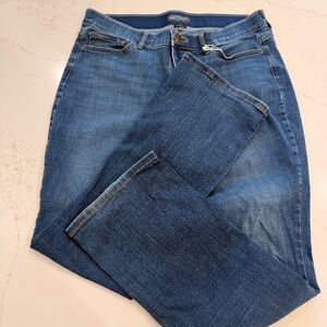 Lee Flex Motion Regular Fit Bootcut Jeans Women’s 16 Long Mid Rise Stretch Blue